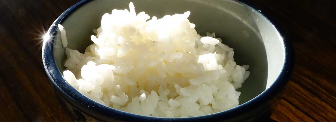 Gekookte rijst bewaren